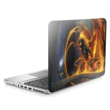 Imagem de Skin Adesivo Protetor Para Notebook 15" Balrog Senhor Dos Anéis Gandal