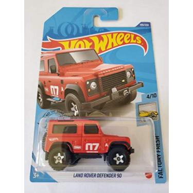 Imagem de Hot Wheels 2020 Factory Fresh Land Rover Defender 90, Red 199/250