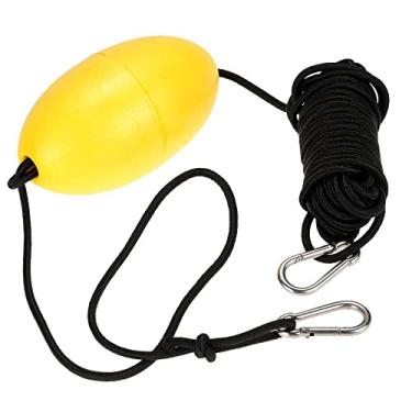 Imagem de Tingpai 1pc caiaque deriva ânco reboque co a reboque linha 9.1m / 30ft longa co a de nylon aço inoxidável clipes caiaque acessório