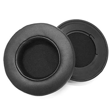Imagem de Almofadas de ouvido,Fone de ouvido montado na cabeça Almofadas de ouvido de espuma de memória de substituição Almofadas de ouvido macias e respiráveis Compatível com Razer Kraken 7.1 V2 Preto