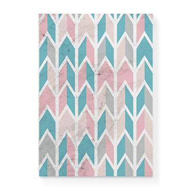 Imagem de Arte Maníacos Quadro Decorativo em Tela Canvas Setas Textura Para Cima - 23x16,25cm