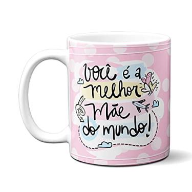 Imagem de Caneca Presente Melhor Mãe do Mundo Amo Você Xícara Criativa