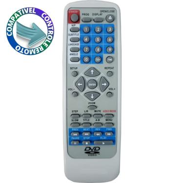 Imagem de Controle Compatível DVD Norcent e Vicini APL-1308