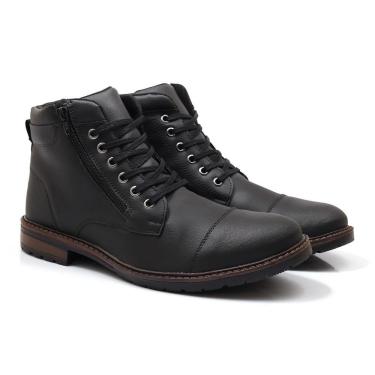 Imagem de Coturno Masculino Casual Cano Médio  Trilha Escalada