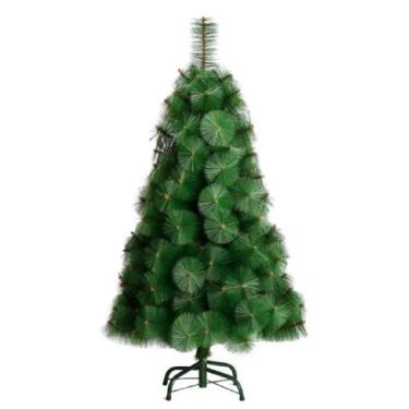 Imagem de Arvore De Natal Pinheiro Luxo Verde 1,20M Premium Decoração