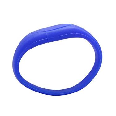 Imagem de Pulseiras azuis escuras de 128 GB USB Flash Drive USB Memory Stick Pen Drive Pen Drive USB Flash Disk U Disk Thumb Drive