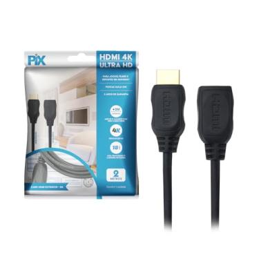 Imagem de PIX Cabo HDMI 2.0 4K Hdr 19P 2 Metros ULTRAHD 3D