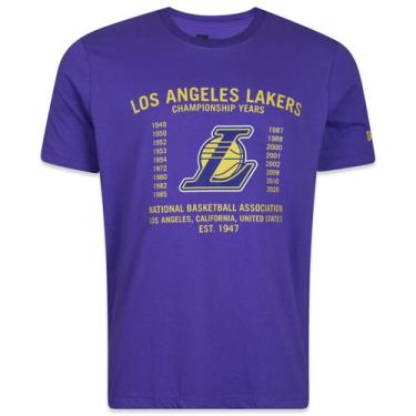 Imagem de Camiseta New Era Nba Los Angeles Lakers All Building