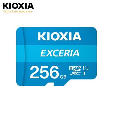 Imagem de Kioxia-cartão de memória toshiba  256gb/128 gb/64 gb.  velocidade de leitura com 100 mb/s  full hd