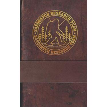Imagem de Sasquatch Research Team: Caderno forrado com 100 páginas | Capa de designer de 12,7 x 20,3 cm | Um ótimo presente para crentes, entusiastas, pesquisadores e fãs do Pé Grande