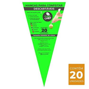 Imagem de Saco/Manga De Confeitar Descartável Pequena 32Cm 20Unid