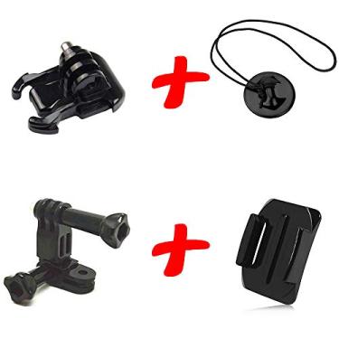 Imagem de Shoot, Kit com Base Montagem, Base Curva, Pivot e Alça para GoPro