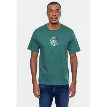 Imagem de Camiseta Fatal Masculina Estampada Joy Verde Dark Forest
