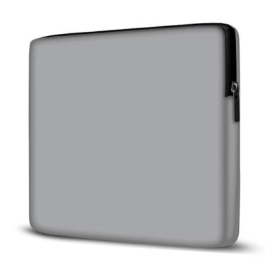 Imagem de Pasta Maleta Capa Case Para Laptop Notebook Compatível com MacBook, Dell, Samsung, Acer UltraBook, 15,6 - Cinza
