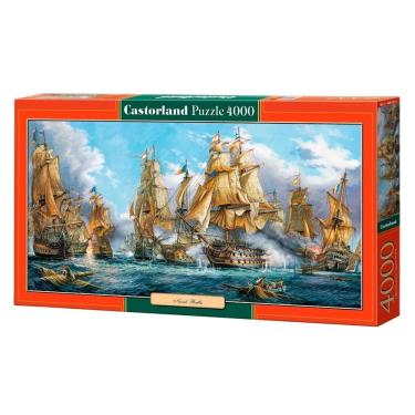 Imagem de Puzzle 4000 peças Batalha Naval - Castorland - Imp