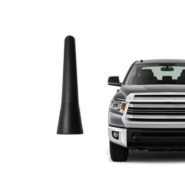 Imagem de Antena curta para Toyota Car SUV MPV Caminhão Pick-up Todos os Modelos | Preto 6.3 cm | Mini Antena de Rádio Substituição Direta | Antena para Carro | Para Toyota Tundra Tacoma Acessórios