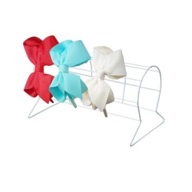 Imagem de Instalojas Expositor de Tiara Aramado 30cm Branco - 1 Unidade