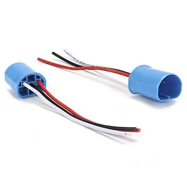 Imagem de Cabo Adaptador de Conector de Chicote de Fio Macho, Cabo Adaptador para Faróis de Carro, Luzes de Neblina, Universal, Alta Temperatura, Abs, Nylon
