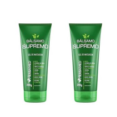 Imagem de Kit 2 Gel De Massagem Bálsamo Supremo 200g - Herbamed