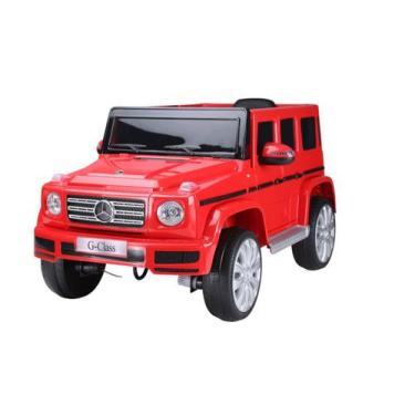Imagem de Carrinho Elétrico Infantil Carro De Passeio Mercedes 12v Vermelho - Ca