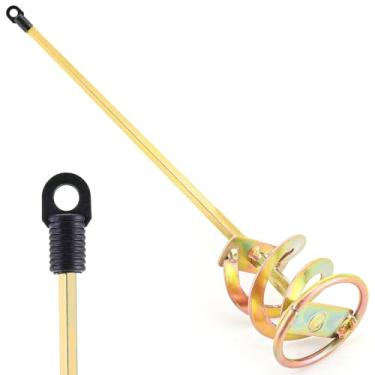 Imagem de Misturador de tinta para broca - Misturador de tinta de broca funciona com qualquer broca - Agitador de tinta à prova de ferrugem para broca - Acessório de broca de agitação de tinta para balde de 1 a