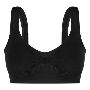 Imagem de Sutiã Top Loba Lupo 41300 Sem Costura., G, Preto, Feminino