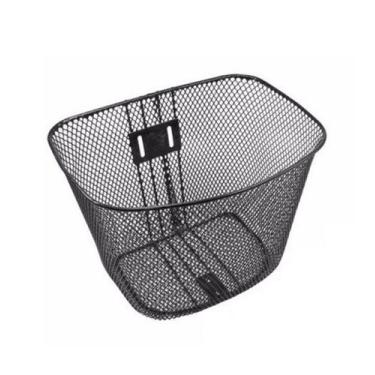 Imagem de Cesta Cestinha Aramada Bicicleta 24/26 Media Preto - KTR