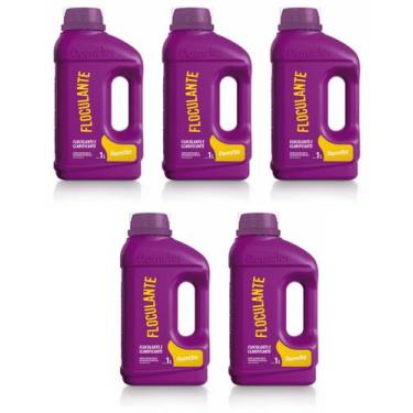 Imagem de 5 Floculante E Clarificante Piscina - Domclor - 1 L