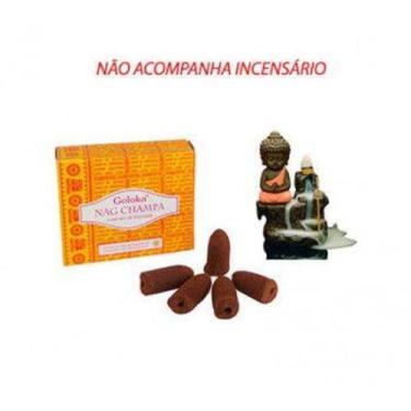 Imagem de Incenso Indiano de Massala - Cone para Cascata Goloka