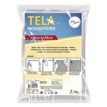 Imagem de Tela Rede Mosquiteiro Janela Inseto Pernilongo Mosquito - Kadê