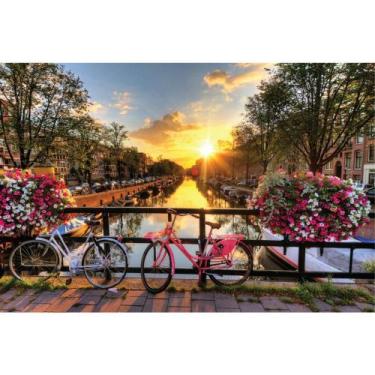 Imagem de QUEBRA-CABEÇA Cartonado Amsterdam Premium 500 Peças - Pais e Filhos