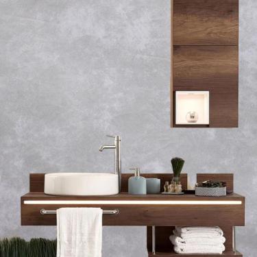 Imagem de Papel de Parede  Textura Cimento Queimado (folha med. 90x300 cm) - Dec