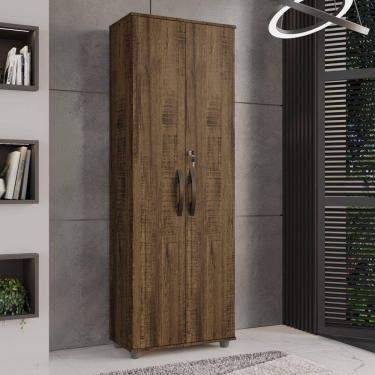 Imagem de Armário Multiuso 2 Portas Caique Imbuia