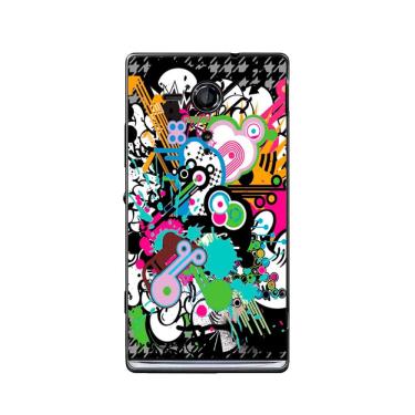 Imagem de Capa Adesivo Skin022 Verso Para Sony Xperia SP