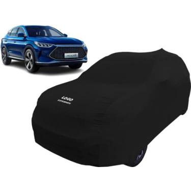 Imagem de Capa Tecido Helanca Para Carro Byd Song Plus - Mz, Preta