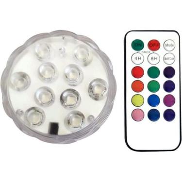 Imagem de Luminária LED Submersível Piscina/Aquário RGB - Decorlaser