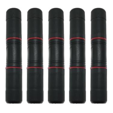 Imagem de Maxmoral 5 peças ABS à prova d'água Ethernet RJ45 acoplador POE conector fêmea para fêmea para extensão de cabo de rede externa adaptador Ethernet IP67 para equipamentos externos câmeras de segurança