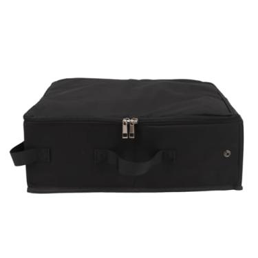 Imagem de Caixa de areia portátil para viagem para gatos, caixa de areia dobrável para viagem para gatos, caixa de areia à prova d'água e à prova de vazamentos com tampa com zíper