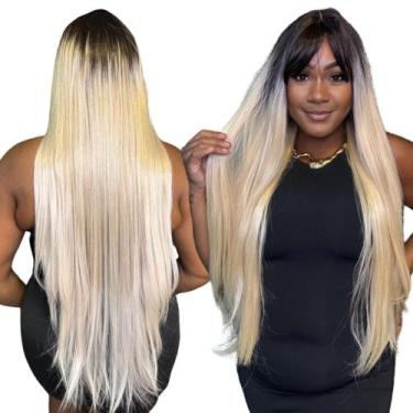 Imagem de Front Lace Longa 80cm Com Franja E Tela P Colar Fibra Futura - BBLESS,