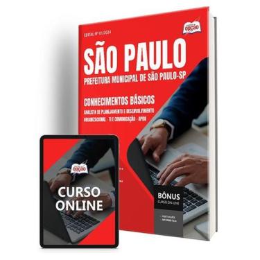 Imagem de Apostila Prefeitura de São Paulo - SP  - Analista de Planejamento e De