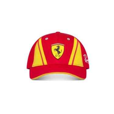 Imagem de Boné Scuderia Ferrari F1 Vermelho Oficial  Edição Exclusiva, Preto, U