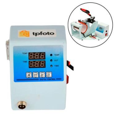 Imagem de Painel de Controle para Prensa Térmica de Caneca para Sublimação 110v 