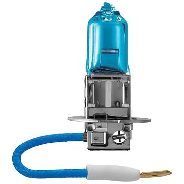 Imagem de Lâmpada Farol Philips BlueVision Branca H3 12V 55W 3700k 12336BVB1