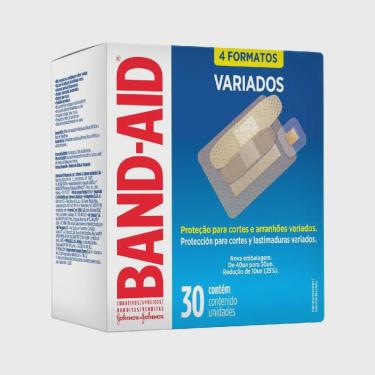 Imagem de Band-aid transparente variados 30 unidades