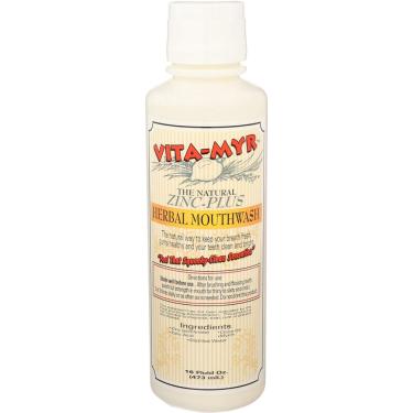 Imagem de Enxaguante bucal vita-myr Zinc-Plus Xtra Herbal 480 ml