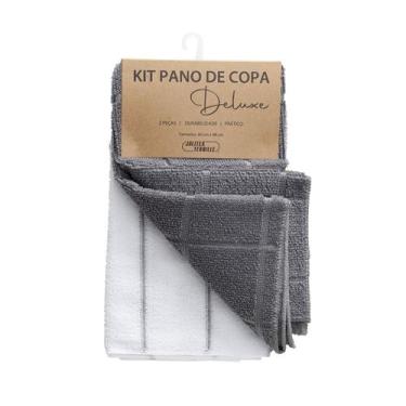 Imagem de Kit Pano de Copa 02 peças 40x48cm - Jolitex Deluxe - Jolitex Ternille,