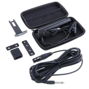 Imagem de MERIGLARE Microfone com Fio para Instrumentos Musicais, Clipe para Gravação de Performances, 3 Pinos para Cajon