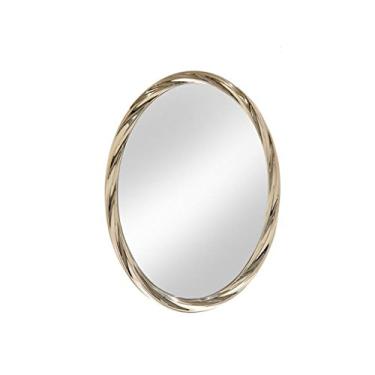 Imagem de Espelho de casa de banho espelho de maquilhagem espelho de casa de banho espelho de parede espelho de casa de banho espelho decorativo (cor: rosa tamanho: 70 * 90 cm) (cor: prata tamanho: 60 * 60 cm)