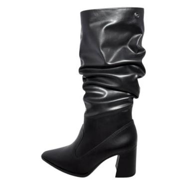Imagem de Bota Feminina Dakota Cano Alto REF: D-0434, 36, Preto