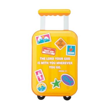 Imagem de Fun Express Kit de artesanato de espuma de placa de versículo VBS On The Road 12 x 21 cm na estrada – Faz 12, material escolar bíblico de férias